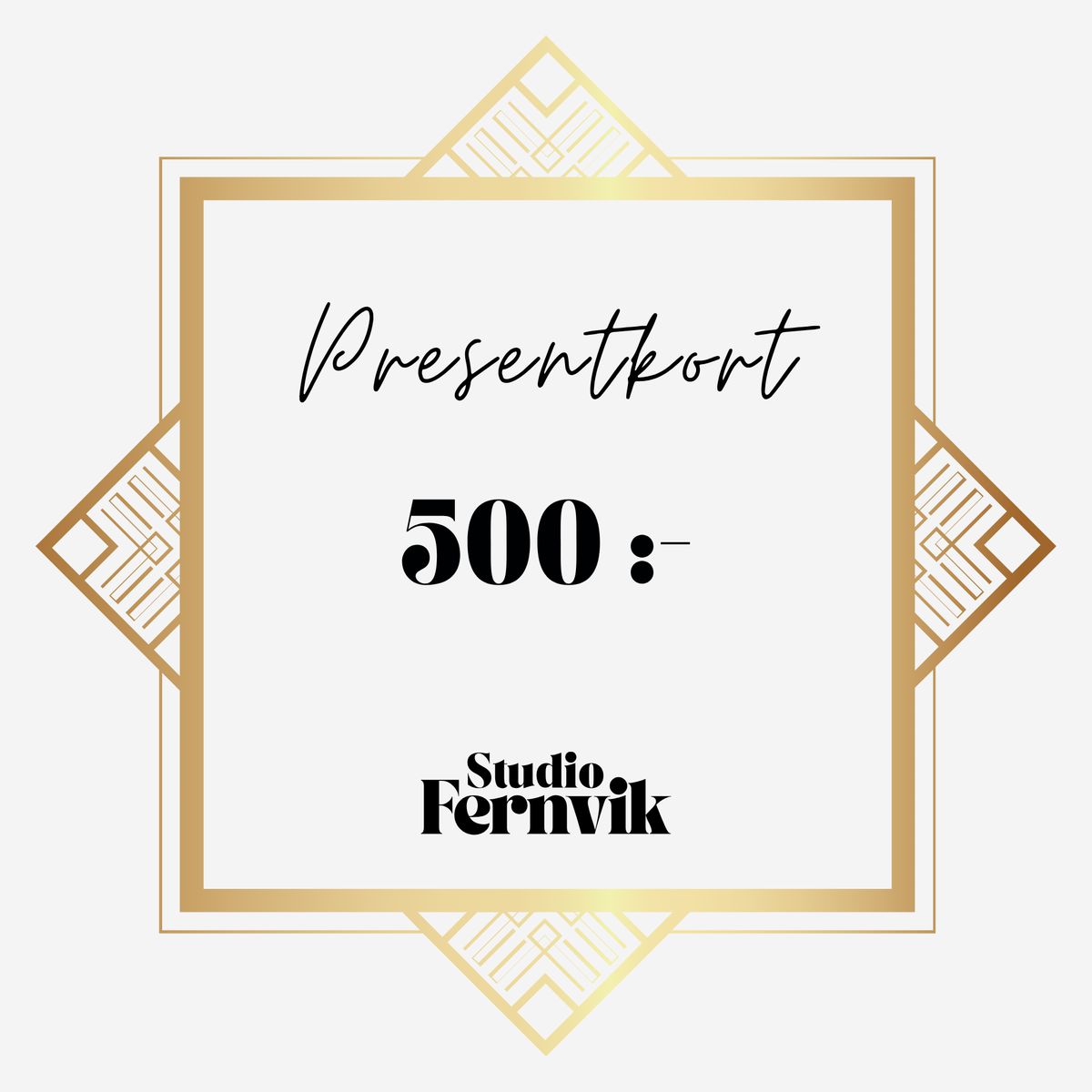 Presentkort 500kr
